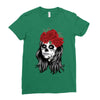 Skull Girl Ladies Fitted T-Shirt