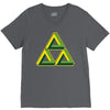 triforce illusion zelda V-Neck Tee