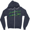 call me by your name somewhere in northern italy Zipper Hoodie