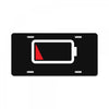Dead Battery License Plate