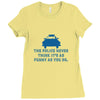 police humor Ladies Fitted T-Shirt