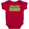 hokey cokey anonymous, ideal birthday gift or present Baby Bodysuit