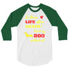 mans best friend 3/4 Sleeve Shirt