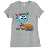 gumball test your might Ladies Fitted T-Shirt