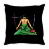 roronoa zoro Throw Pillow