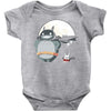 totoro super hero Baby Onesie