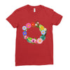 personalize baby name bodysuit Ladies Fitted T-Shirt