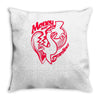 money over emotion Throw Pillow