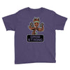 groot grow strong galaxy gym fitness mashup Youth Tee