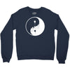 dripping ying yang Crewneck Sweatshirt