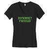 internet famous Women's V-Neck T-Shirt