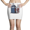 defacing the phonebox hoody Mini Skirts