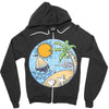 summer ornament Zipper Hoodie