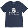 republican V-Neck Tee