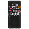 peace love rabbits Samsung Galaxy S8 Plus