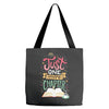 one more chapter Tote Bags