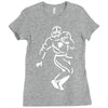 undefeated stencil football Ladies Fitted T-Shirt