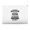 Super Cool Papaw Of A Freaking Awesome Grandson Accessory Pouches