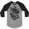 danger music 3/4 Sleeve Shirt