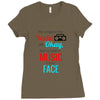 THE SONGS ON THE RADIO Ladies Fitted T-Shirt