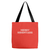 merry kissmyass Tote Bags