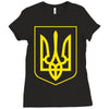 symbol country flag Ladies Fitted T-Shirt