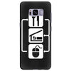 v2 eat sleep computer mouse Samsung Galaxy S8 Plus Case