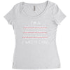 i write code Women's Triblend Scoop T-shirt