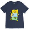 meow is running V-Neck Tee