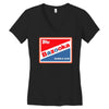 bazooka joe bubble gum logo ideal birthday present or gift Women's V-Neck T-Shirt