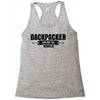 Backpacker Explore The World Racerback Tank