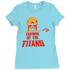 dawn of titan Ladies Fitted T-Shirt