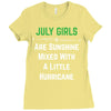 July Girls Ladies Fitted T-Shirt