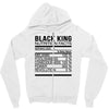 black king nutrition facts Zipper Hoodie