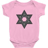 star blacked Baby Bodysuit