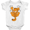 garfield scratching, ideal gift or birthday present funny Baby Bodysuit