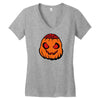 halloween pumpkin Women's V-Neck T-Shirt