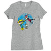 invader spiff Ladies Fitted T-Shirt