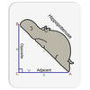 hypotenuse math humor Mousepad