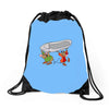 Jaq And Gus Cinderella Drawstring Bags