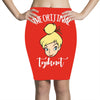 The Orijinal Topknot Tinkerbell Pencil Skirts