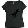 Mommysaurus Women's Triblend Scoop T-shirt