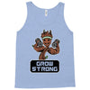 groot grow strong galaxy gym fitness mashup Tank Top