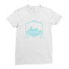 married men fishing club! Ladies Fitted T-Shirt