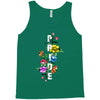 Pride Floral LGBT Colors Tank Top