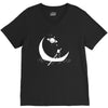On The Moon V-Neck Tee