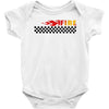 Fire Black Baby Bodysuit