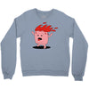 marshmallow prend feu Crewneck Sweatshirt