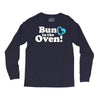 Bun in the Oven with Heart Baby Boy Long Sleeve Shirts