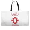 sarajevo 1984 84' olympic Weekender Totes